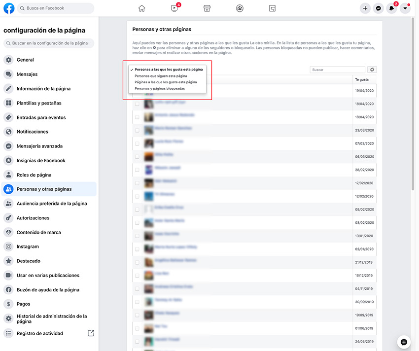 Cómo bloquear a un usuario en una página de Facebook