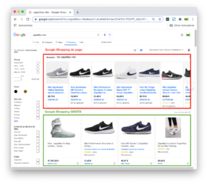 Google Shopping Gratis
