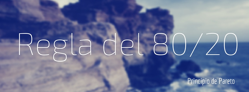 Regla del 80-20 en redes sociales
