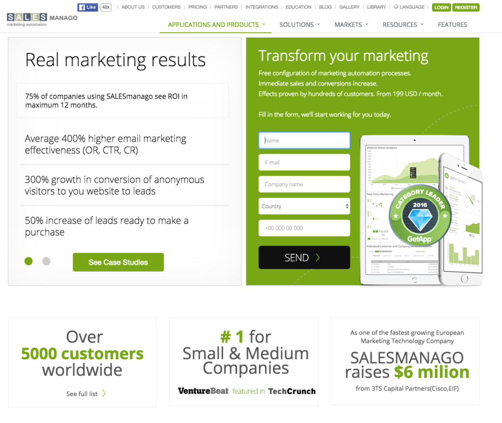 Herramienta de automatización del marketing