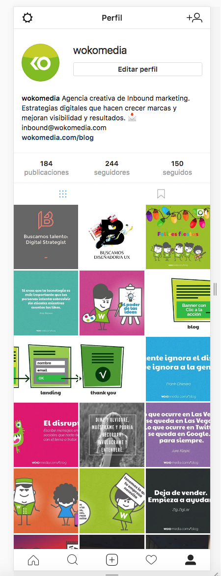 Cómo publicar en instagram