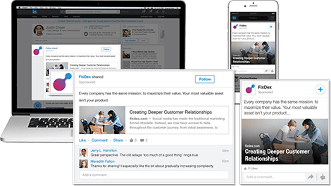publicidad en LinkedIN anuncios