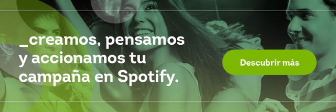 Accionamos tu campaña en Spotify