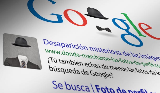 Porqué desaparece la foto de autor en Google