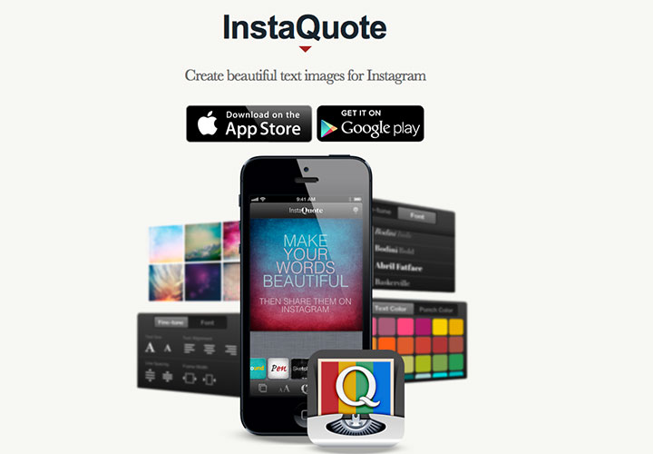 Herramientas Instagram. Instaquote