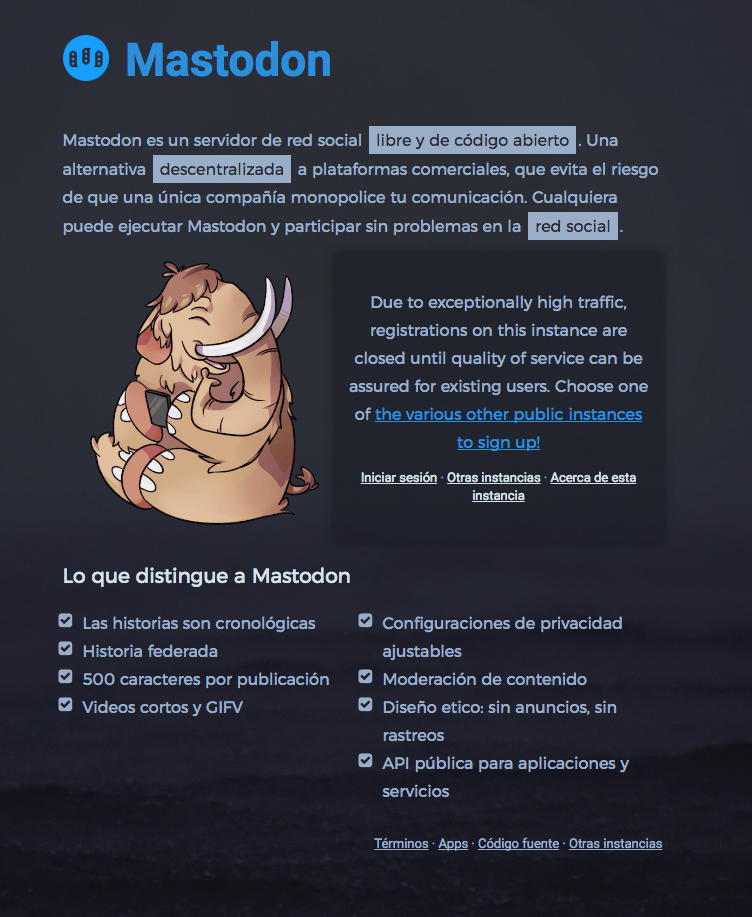Qué es Mastodon