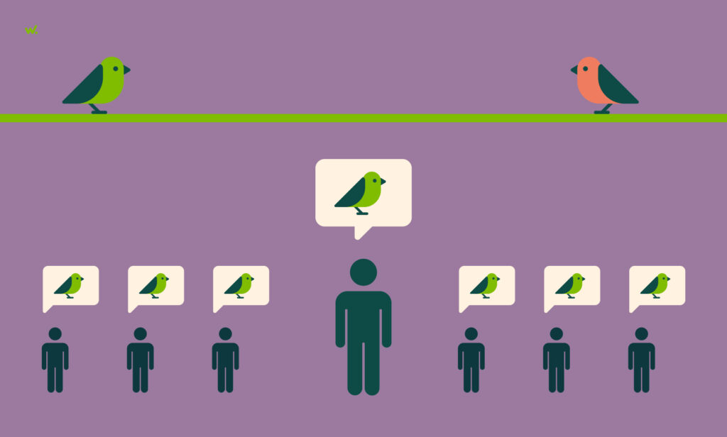 Debido al sesgo de disponibilidad las personas nos apoyamos en hechos fácilmente disponibles a la hora de tomar una decisión.