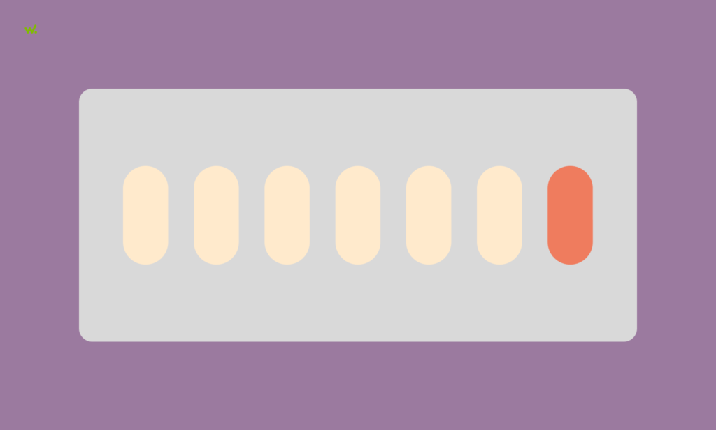 Ogilvy Consulting empleó el chunking dividiendo las píldoras en botellas de 7 unidades.