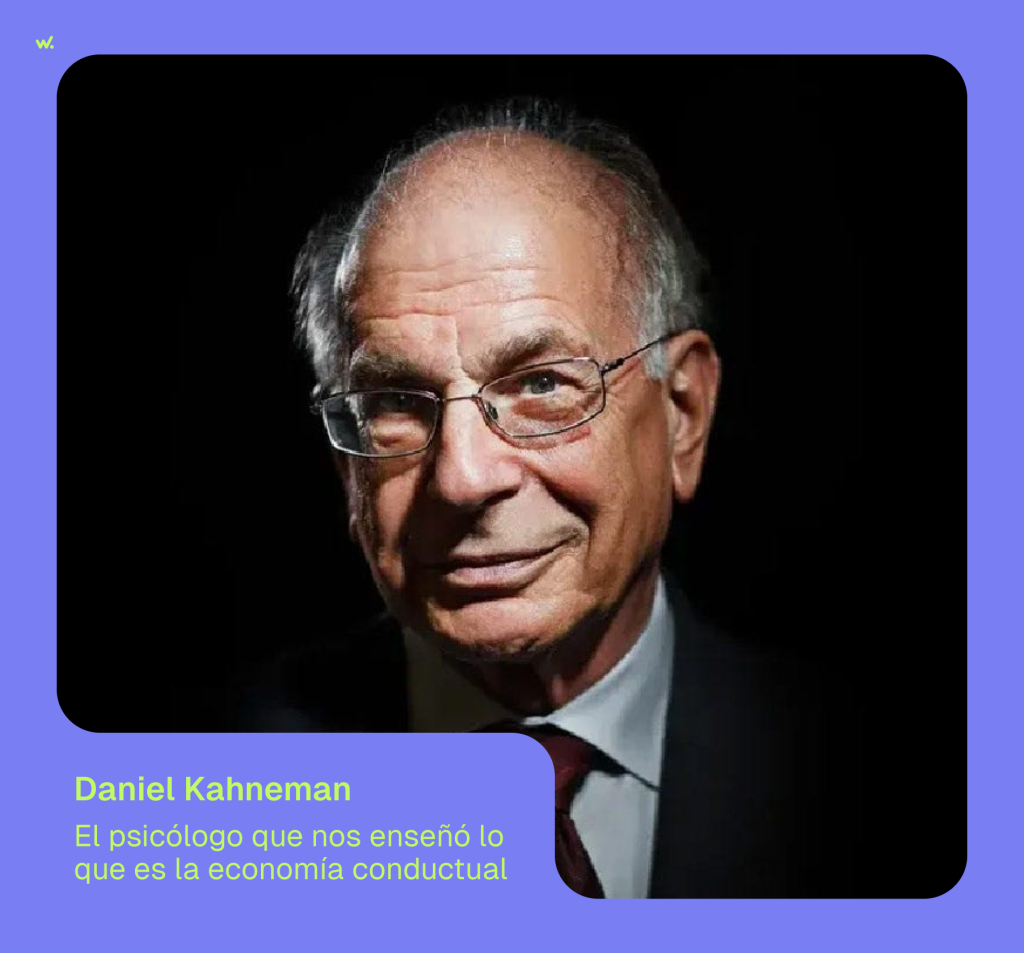 El psicólogo Daniel Kahneman recibió el Nobel de Economía por sus aportaciones a la economía conductual.