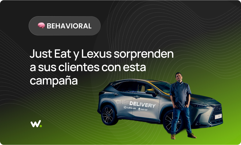 Just Eat y Lexus sorprenden a sus clientes con esta campaña